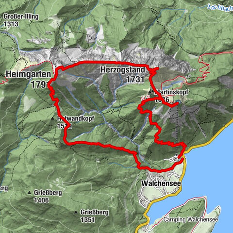 Rundweg Heimgarten und Herzogenstand