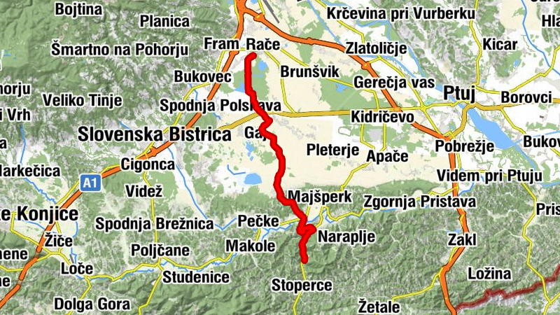 Pohod   Rače - Dolina Winettu