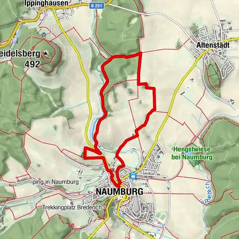 Schwalbenweg - Rundwanderweg Naumburg N9