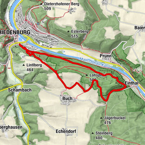 Grosse Runde durch die Klamm