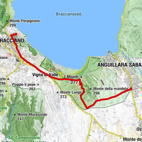 Von Bracciano nach Anguillara Sabazia #LL2ROM_E086