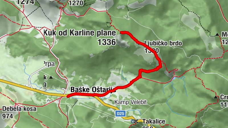 Kuk od Karline plane