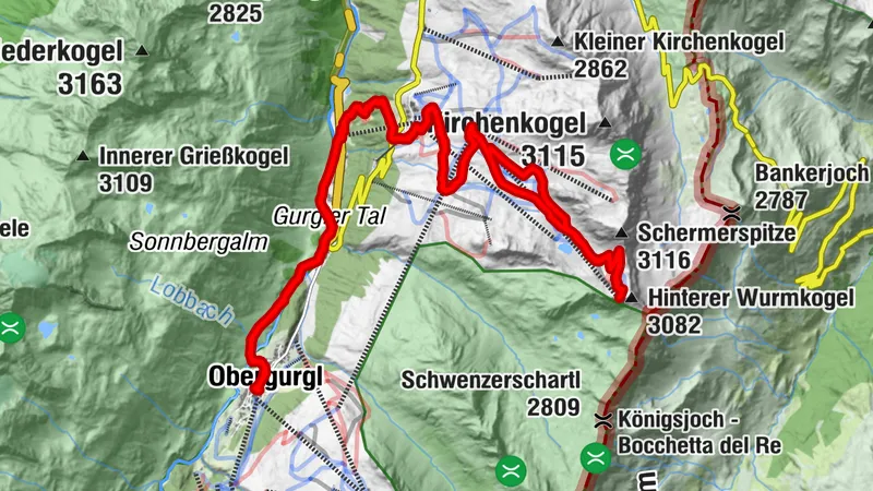 689 Hochgurgl - Wurmkogl