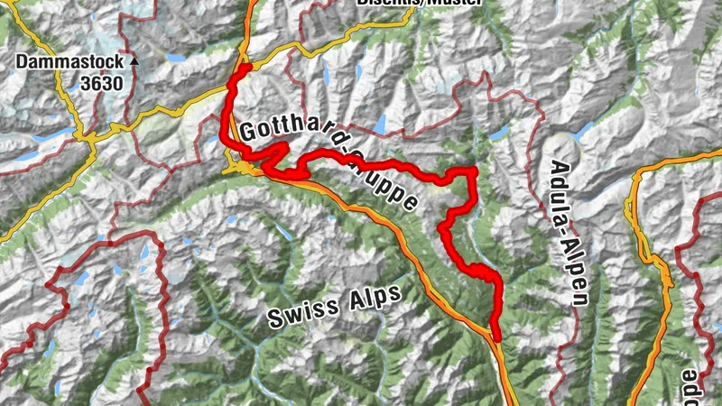 Gottardo Bike (SwitzerlandMobility 65)