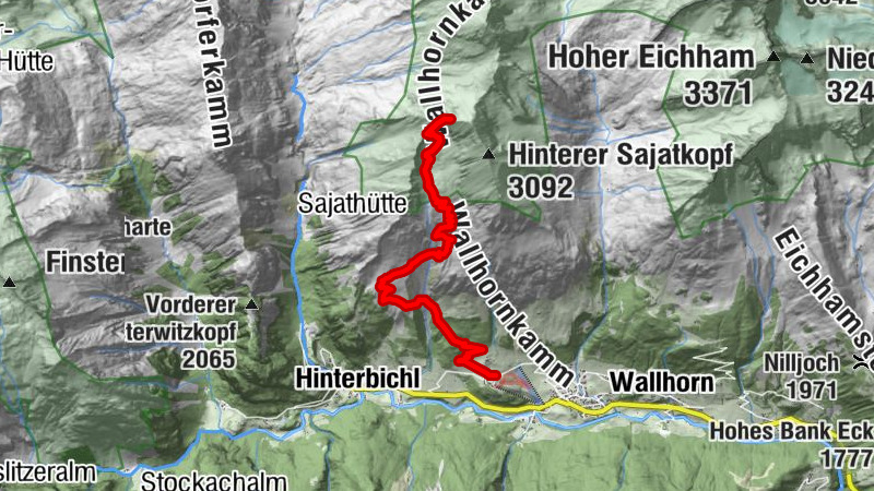 Prägraten - Sajathütte - Kreuz Spitze