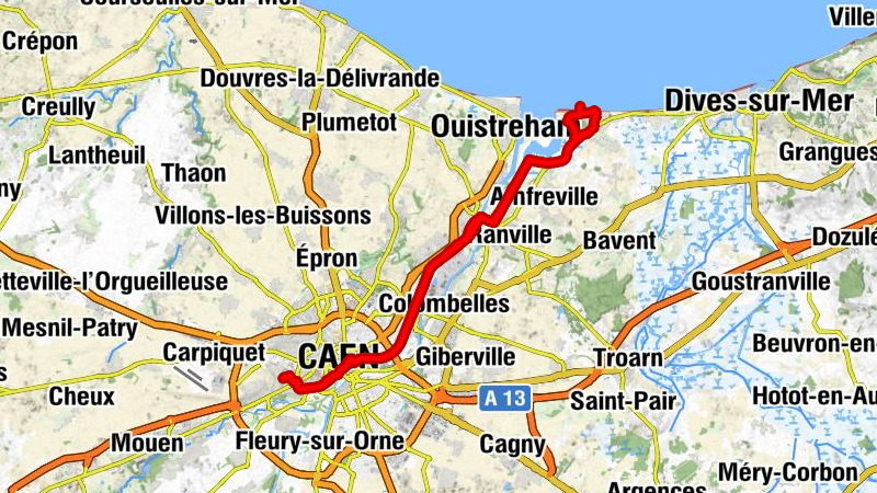 Blainville-sur-Orne, Normandie/Frankreich