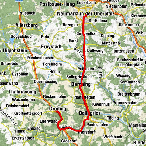 Fränkischer WasserRadweg: Fränkischer WasserRadweg - Etappe 2