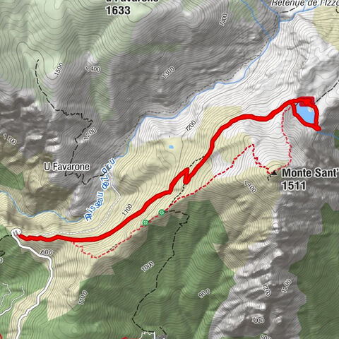 Wanderung in Soccia vom Parkplatz Restaurant Baillote zum Lac de Creno 20190912