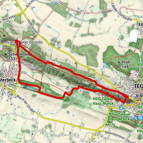 Teutoschleifen - Tecklenburger Bergpfad