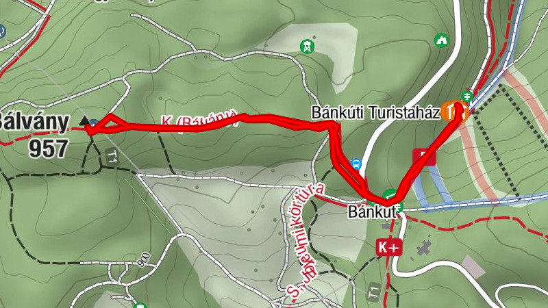 OKT-121+ Bánkút - Bálvány