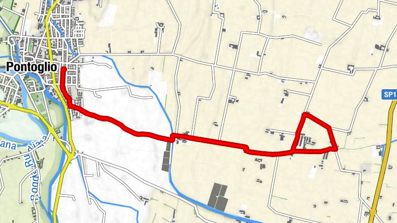 Campagna Da Pontoglio a Chiari , Lombardia/Italia