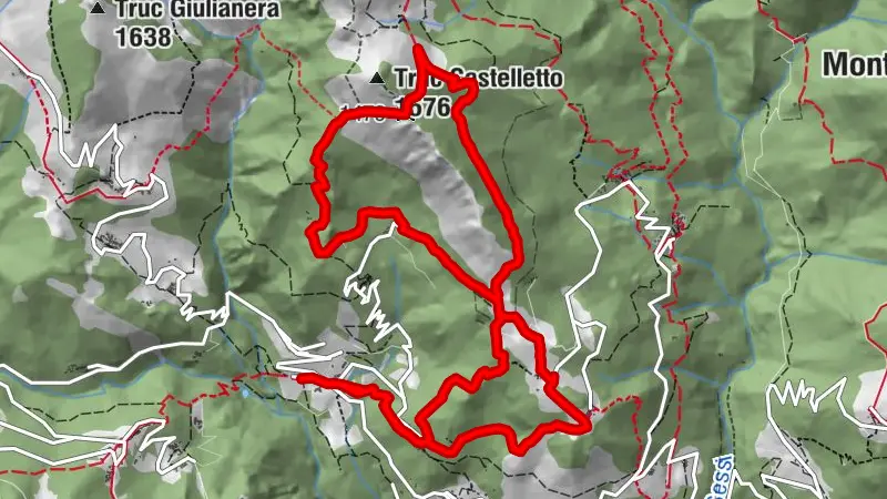 CONDOVE - The Truc Castelletto loop