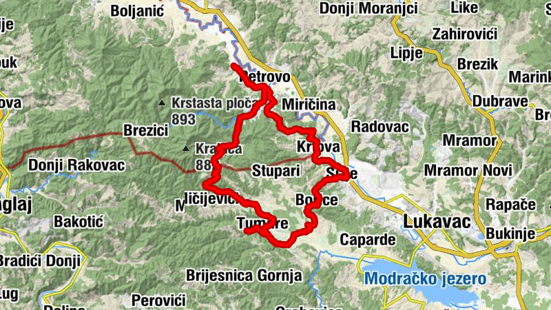 Kakmuž-Sižje-Tumare-Panjik-Kaludjerica-Kakmuž (eBike)