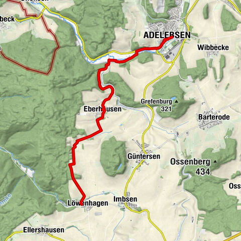 Panoramaweg von Löwenhagen nach Adelebsen