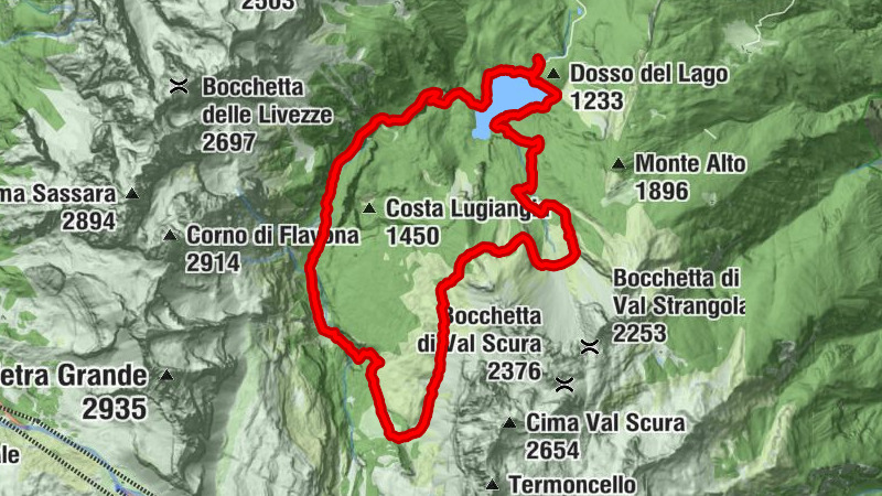Brenta Tag 1 Lago de Tovel