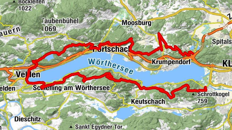 Rund um den Wörthersee
