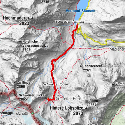 Saarbrücken Hut (2,538m)