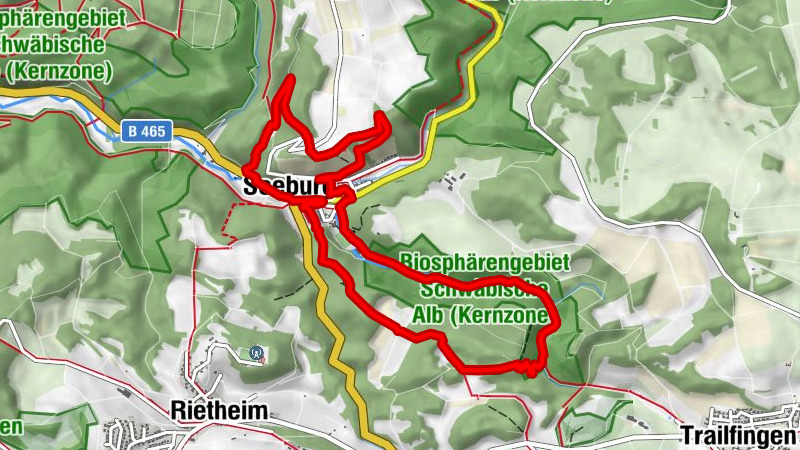 Seeburgsteig Bad Urach