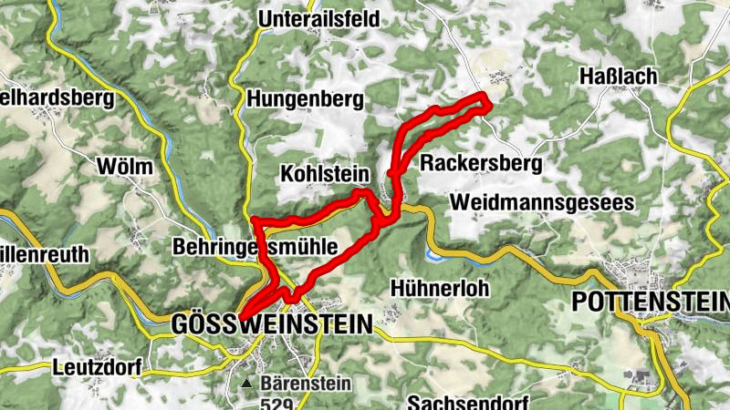 Tüchersfeld, Oberfranken/Deutschland