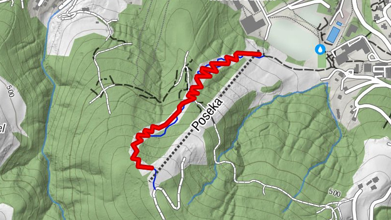 Poseka Bike Park: Šnel Pepi flow trail