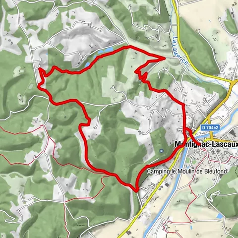 Boucle des Etangs de Coulonge n° 18 / Montignac-Lascaux