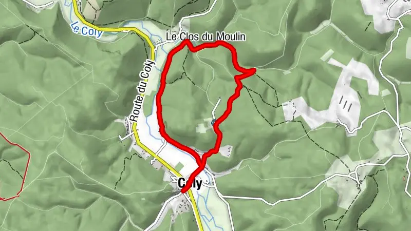 Boucle de font de bouch n°34 / COLY