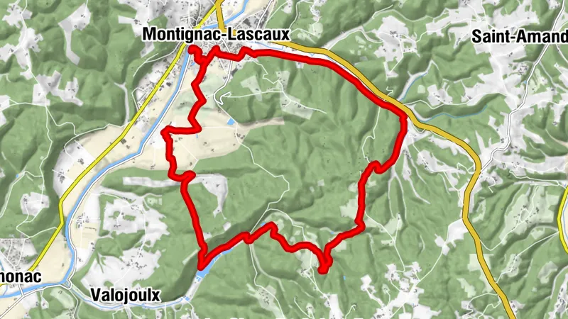 Parcours Trail Montignac-Lascaux n°12