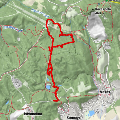 Mecseki Forrásról forrásra túra -rövidített változat