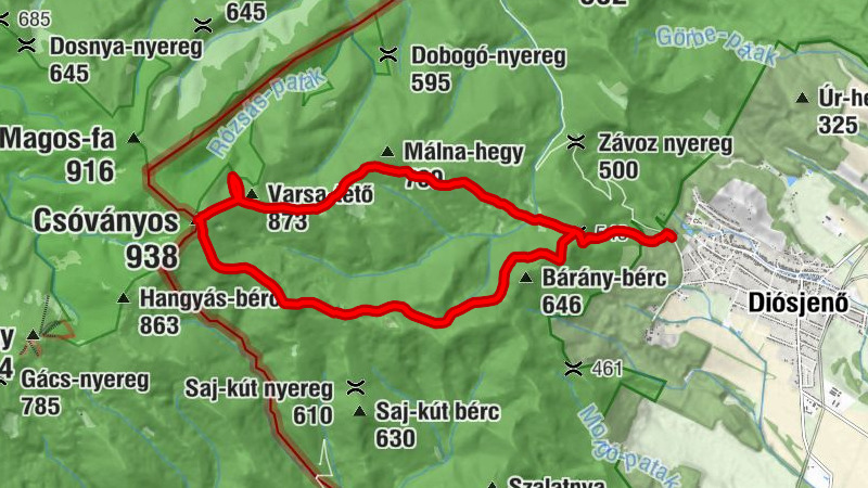 Csóványos sítúra