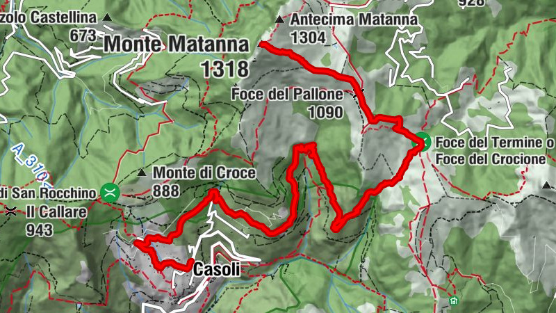 Monte Matanna, Tuscany/Italy