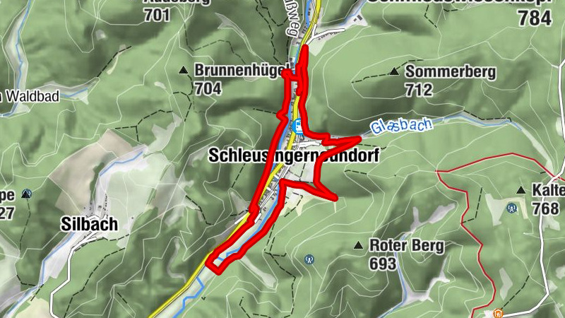 Panaromarundweg Schleusingerneundorf