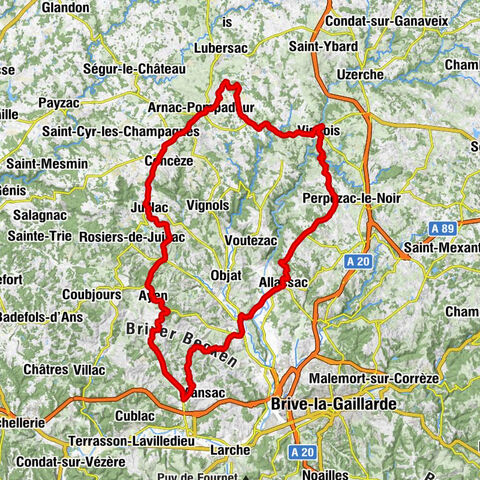 Bike route: The black and the white...