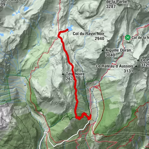 Trail du lac de la Partie