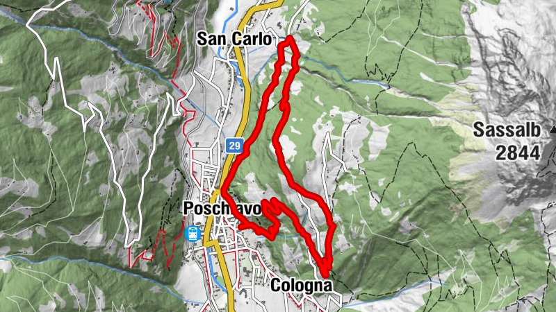 Poschiavo - Calscinan - Poschiavo