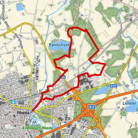 Wanderweg A 3 - Landschaftlich vielfältig