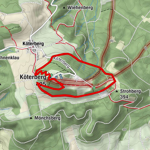 Wandergebiet Köterberg - Panorama-Tour