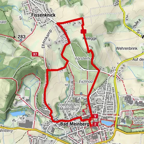 Terrain-Kurweg 9 - Bad Meinberg