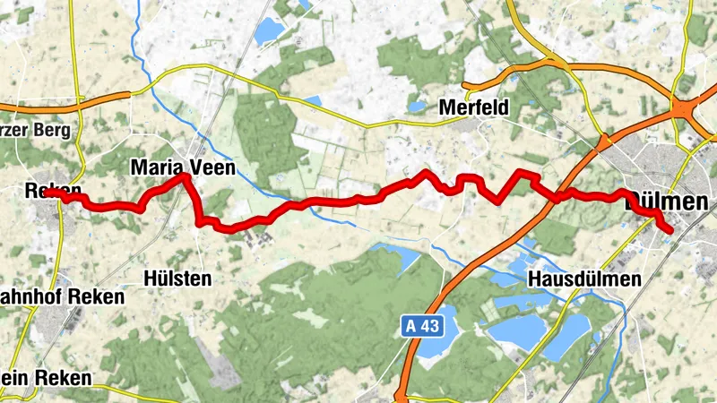 Etappe 3 Hohe Mark RadRoute