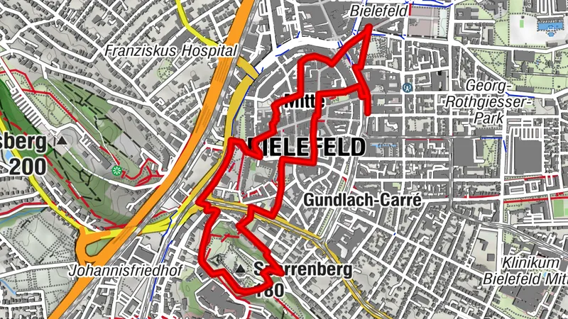 Bielefeld - Stadtrundgang