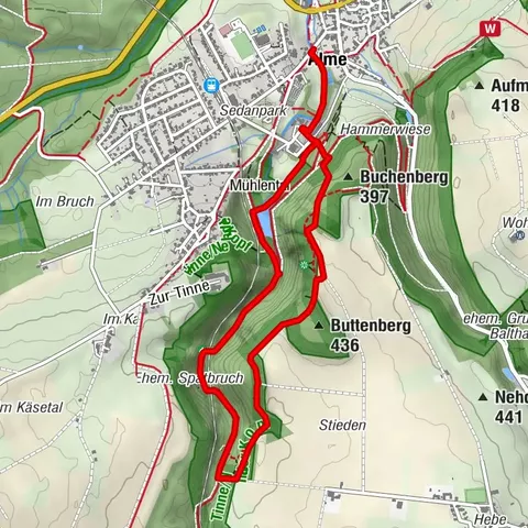Quellenweg Alme (Q)