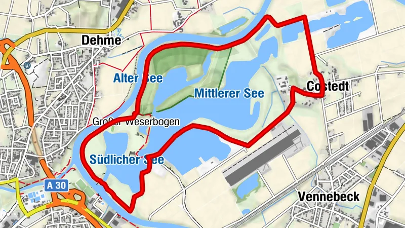 A7 - Rundweg Mittlerer See