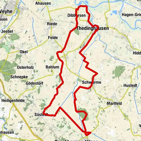 Meliorations-Tour (Gruene Strecke)