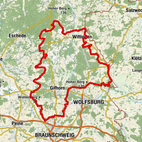 Großer Rundkurs Landkreis Gifhorn