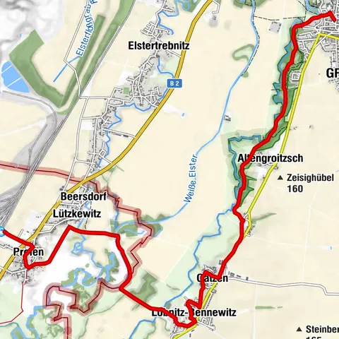 Ulrike-von-Levetzow-Wanderweg Groitzsch