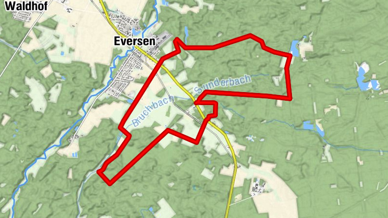 Lange Tour (15,2 km) Salz in der Heide