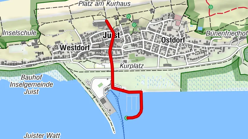 Thalasso Weg zur Seebrücke