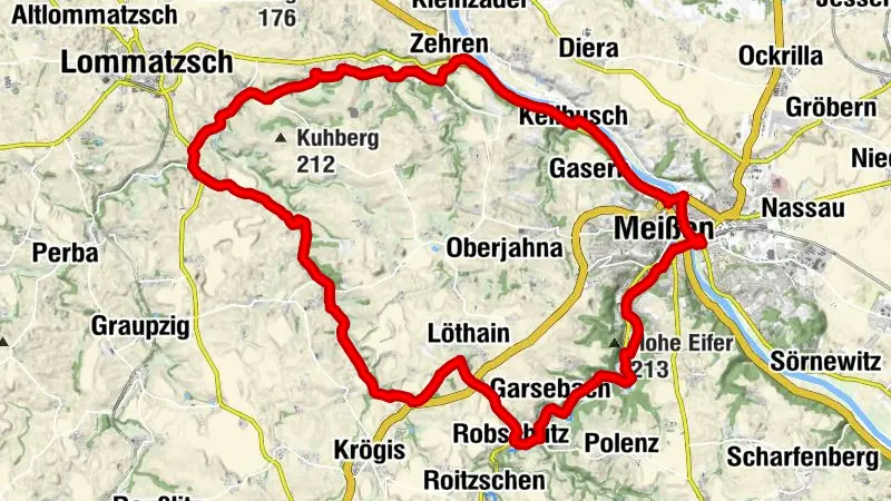 "Meißner 8" - Nordroute