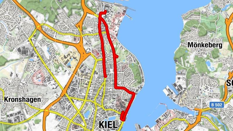 Schietwetter Tour mit Kindern