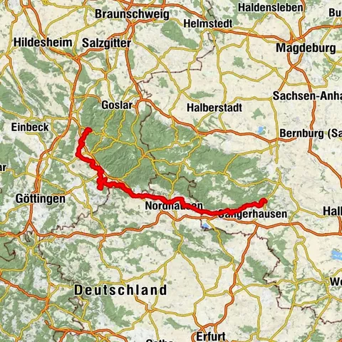 Karstwanderweg Südharz | mit der Südvariante im Landkreis Göttingen