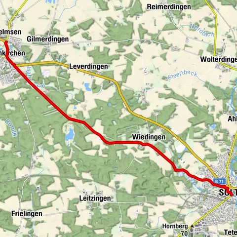 HeidekreisTour Etappe 12: Soltau - Neuenkirchen